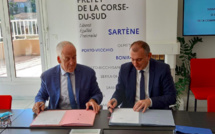La ComCom du Sud-Corse signe son contrat de relance et de transition écologique