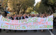 Bastia : Les élus d'Amorce dans la rue