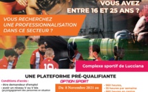 Lucciana : Une plateforme insertionnelle de préformation, option sport, gratuite