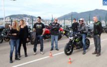 Ajaccio : sensibilisation à la "Pratique Moto" pour 20 stagiaires