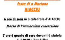 Festa du A Nazione : le programme à Ajaccio