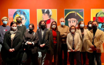 A Ajaccio, les élèves du lycée Jules Antonini transforment Napoléon en icône d'art contemporain 