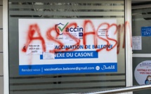 Ajaccio : un tag antivax sur le centre de vaccination du Casone