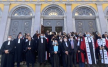 Mobilisation historique de la justice corse pour dénoncer un manque d'effectifs et de moyens