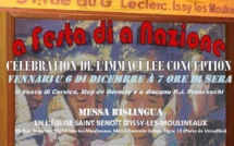 L’Immaculée Conception et a Festa di a Nazione célébrées à Issy-Les-Moulineaux