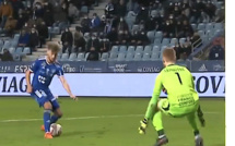 Le Sporting dominateur face à Quevilly (3-0)