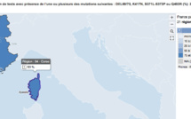 Omicron représente 90% des nouvelles contaminations de Covid en Corse 
