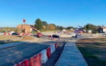 Castellare-di-Casinca : les travaux du giratoire de Saint-Pancrace avancent 