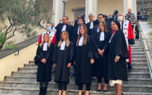 Bastia : 8 nouveaux avocats ont prêté serment