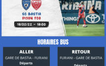 Fermeture du tunnel de Bastia : bus et trains gratuits pour aller au stade 