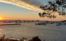 La photo du jour : lever de soleil, magique, sur Pinarellu