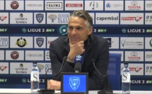 VIDEO  - Régis Brouard (SC Bastia) : « on manque de vice »