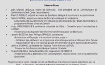 Bonifacio : une rencontres-débat autour de l'architecture et du renouveau