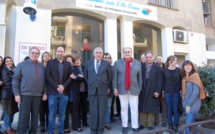 Paul Giacobbi à L'Ile-Rousse pour l'ouverture de la permanence de Jean-Jo Allegrini-Simonetti