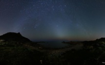 La photo du jour : la Voie lactée et la lumière Zodiacale à la Parata
