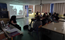 La photojournaliste Lizzie Sadin à la rencontre d’élèves du Lycée Jules Antonini d’Ajaccio