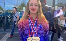 Natation synchro : 4 médailles d'or aux championnats de France pour la bastiaise Manon Venturi
