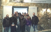 Etienne Suzzoni et la liste "Paese di Lumiu, campà inseme" à la rencontre des jeunes