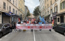 1er mai à Bastia : entre 250 et 300 personnes dans la rue