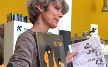 "Le feu", le dernier atelier-jeunesse de Pénélope Jossen à la Médiathèque "Mare è Monti'