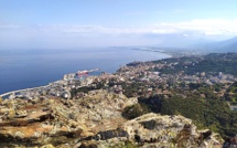La photo du jour : Bastia vu du belvedere de Campu Canicciu