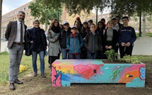 Operata di a Giuventù : le square "Nelson-Mandela" rénové par les collégiens de Montesoro