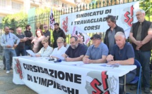 Avenir institutionnel de la Corse : pour le STC il ne peut pas pas y avoir un "règlement politique sans un accompagnement social" 