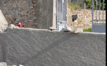 Bastia : le "mur" de Sainte-Claire partiellement détruit à coups de masse