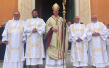 Corse : Quatre nouveaux diacres ordonnés à Ajaccio 