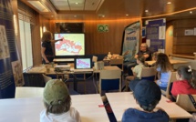 Les écoliers ajacciens découvrent les richesses de la mer à bord du navire A Nepita 