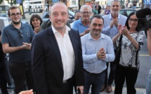 VIDEO - Élections législatives : la satisfaction de Laurent Marcangeli, en tête de ce premier tour
