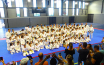 Cérémonie de remise de ceintures au judo club de Porto-Vecchio