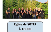 Sotta : un concert gratuit ce samedi 9 juillet