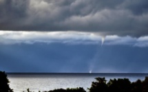 Trombe marine au large de Moriani-Plage