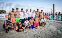 Ajaccio : Le foot-volley prend ses marques sur la plage du Neptune