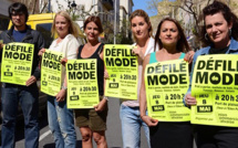 Défilé de mode sur le port de Calvi le 8 mai