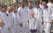 L’équipe de France militaire de ski en stage au 2e REP de Calvi