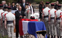 Calvi : Jean-Yves Le Drian a présidé l'hommage funèbre au sergent-chef Marcel Kalafut