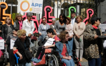 Ajaccio : l'APF manifeste pour l'accessibilité