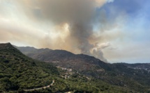 Incendies en cours à Santo-Pietro-di-Tenda : environ 450 hectares de maquis brûlés