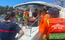 Sartène : un plaisancier blessé après une chute de son catamaran 