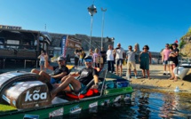 Tour de Corse en pédalo:  une tentative de record du monde pour la bonne cause