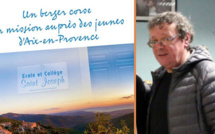Séances de dédicaces en Corse avec Pierre-Paul Calendini pour "Un berger corse en mission auprès des jeunes d'Aix-en-Provence" :