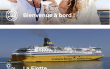 La nouvelle application mobile de Corsica Ferries