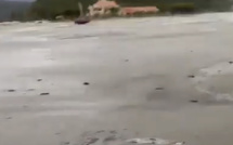Golfe de Saint-Florent : la mer a reculé de plusieurs centaines de mètres pendant la tempête