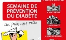 Le tour de Corse de la prévention du diabète du 2 au 7 juin