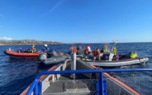 Senetosa : 2 blessés sur un semi-rigide après un choc avec un plateau rocheux