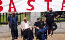 Jean-Paul Poletti et Jacques Fieschi devant la préfecture  « Il faut arrêter cette répression… »