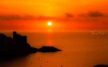 La photo du jour : Lever de soleil depuis Erbalonga