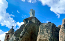 Calvi : la statue de Notre Dame de la Serra endommagée par la foudre
